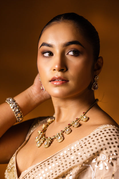 92.5 KUMUD EARRING & NECKLACE SET