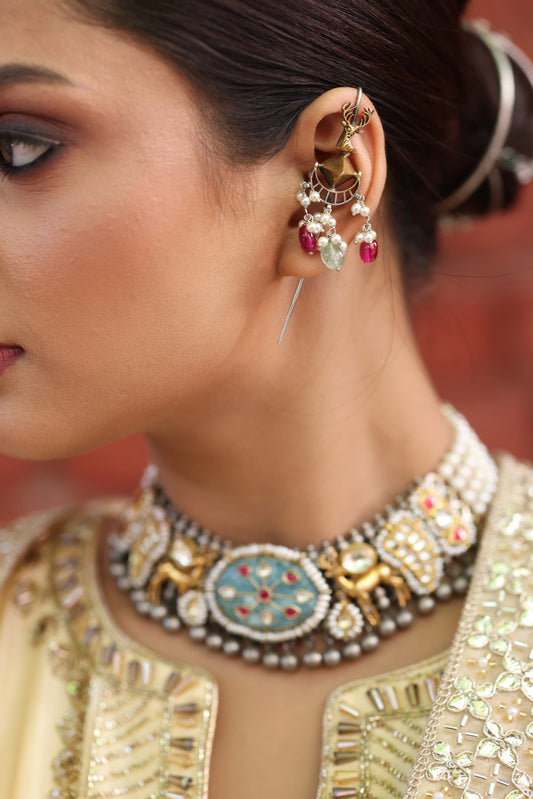 925 Modern Glow Earring