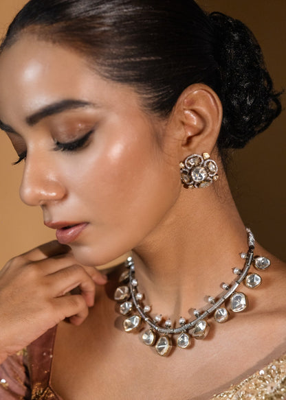 92.5 Ruhani Necklace with Earring set