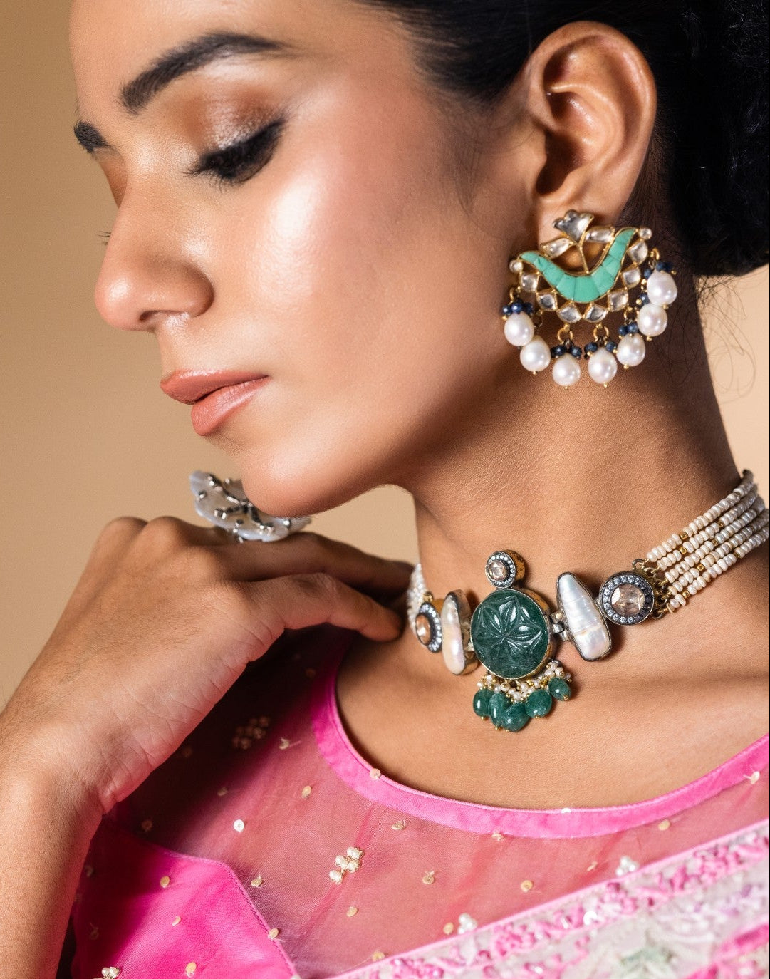 92.5 Neelambari Earrings