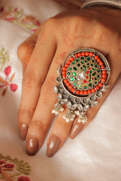 Phulwari 925 Silver Rings