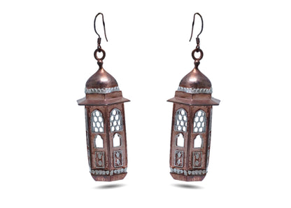 92.5 Silver Royal Lantern Earrings image 1