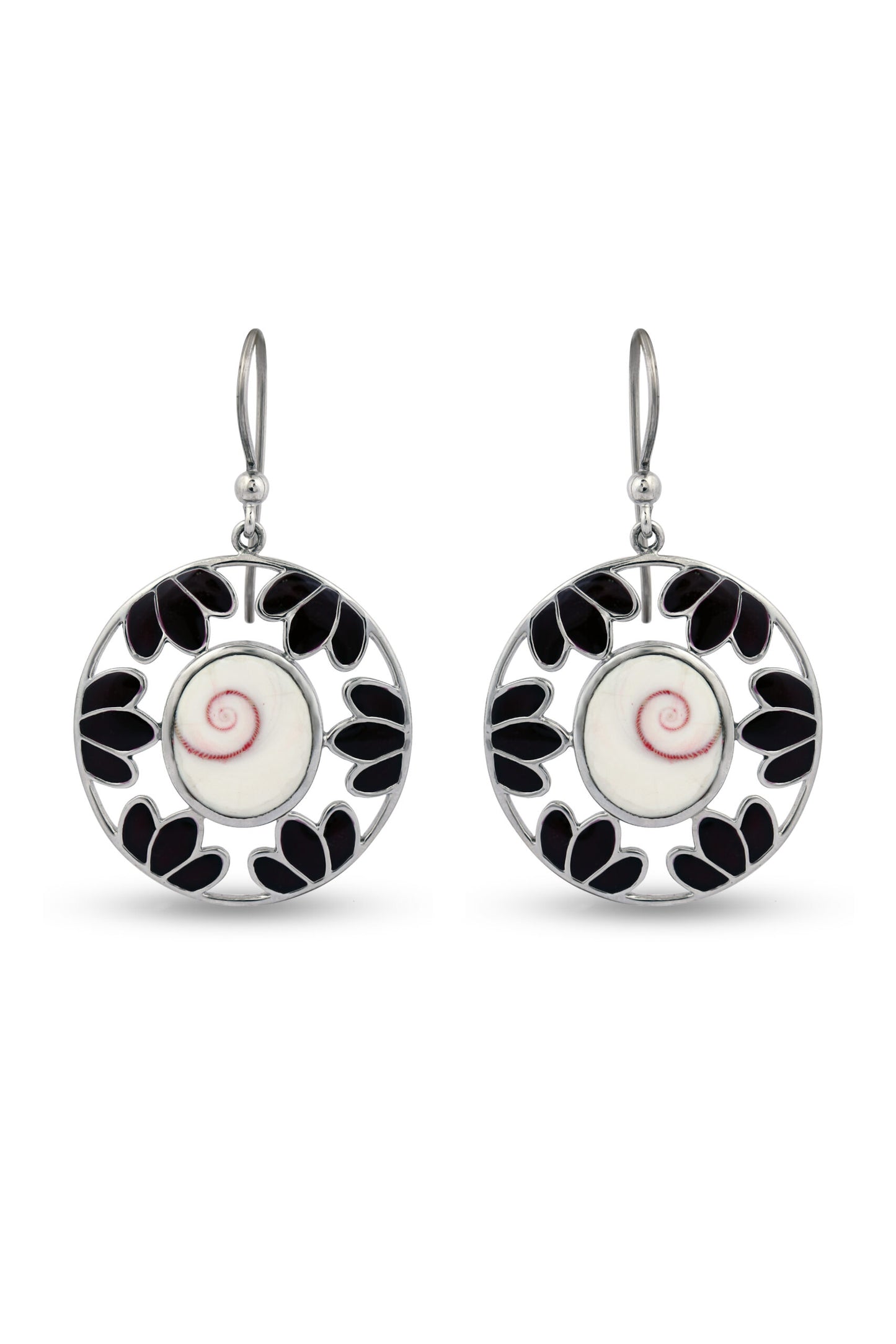Bohemian Sterling Silver Dangling Earring image 0