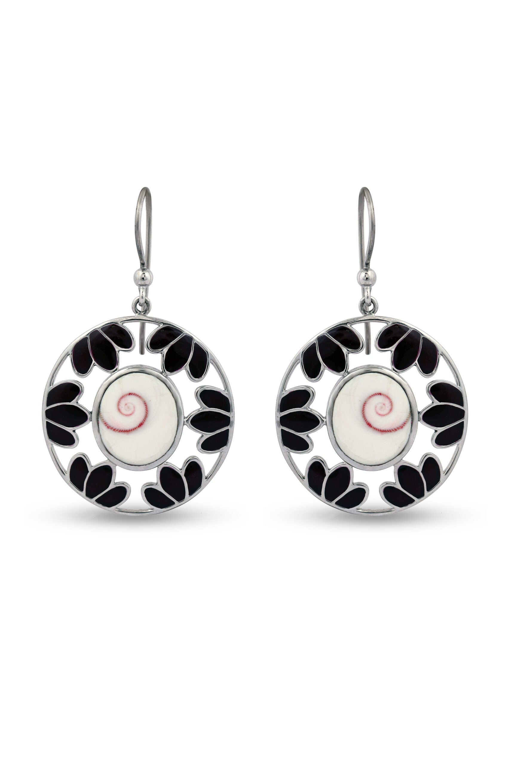 Bohemian Sterling Silver Dangling Earring image 0