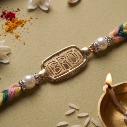 Premium 925 Silver Thread Rakhi