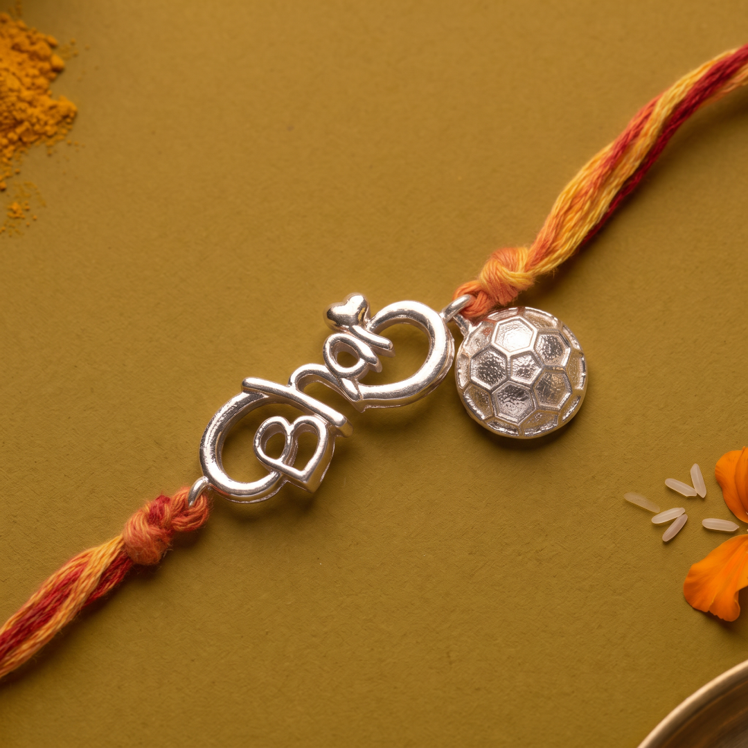 Premium 925 Silver Thread Rakhi