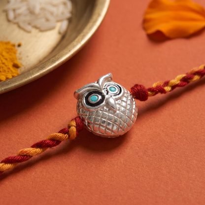 Premium 925 Silver Thread Rakhi