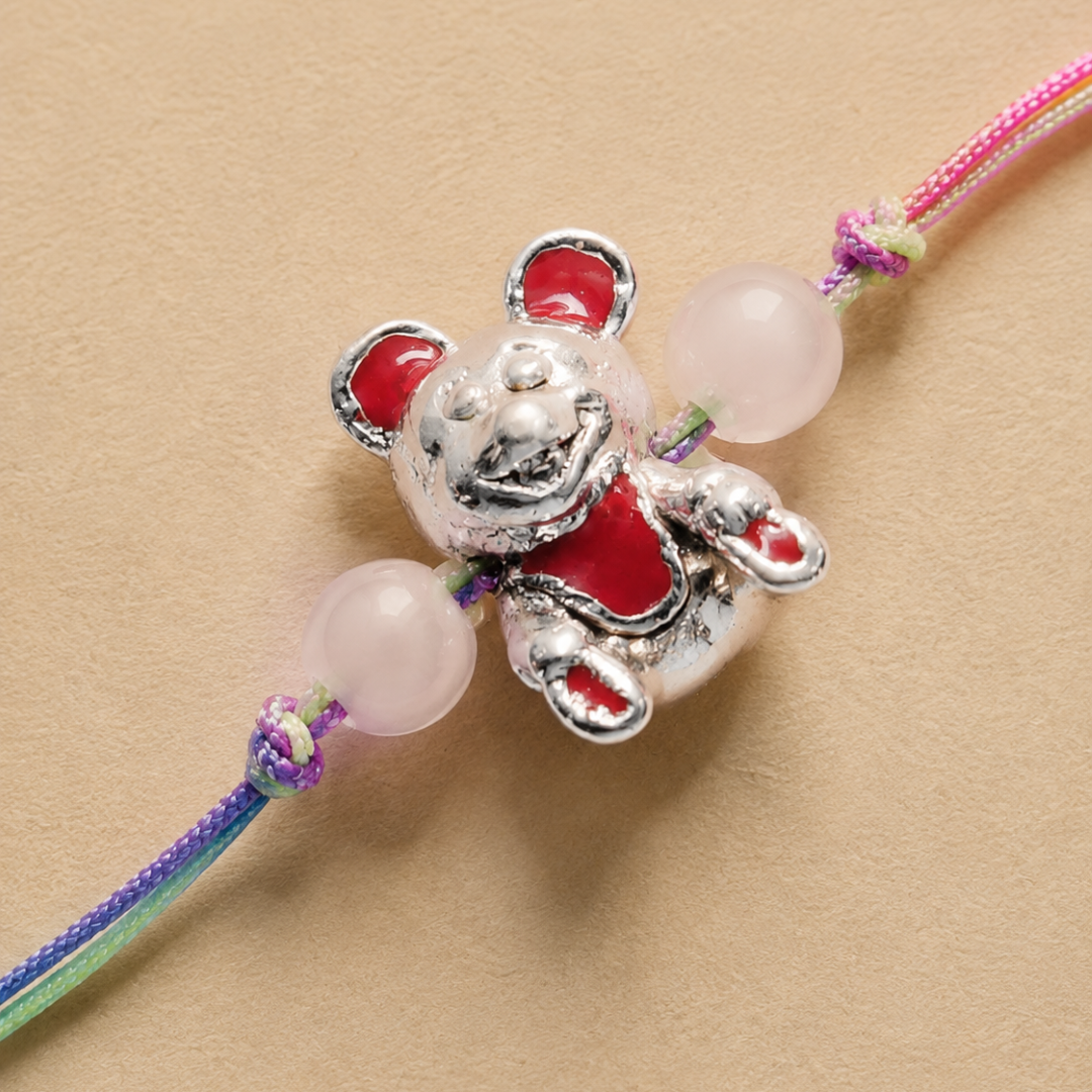Premium 925 Silver Thread Rakhi
