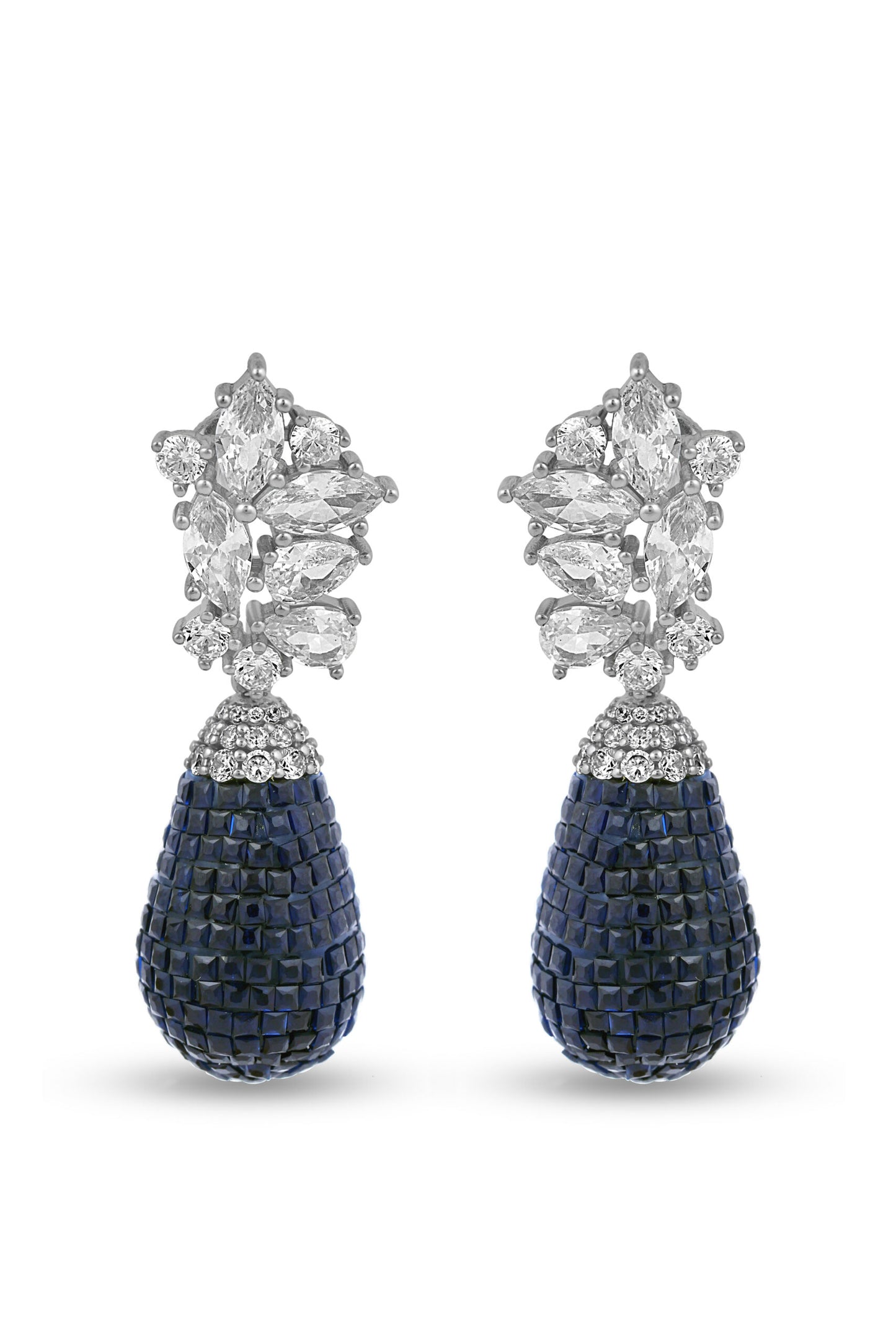 Sapphire Drop Earring image 0