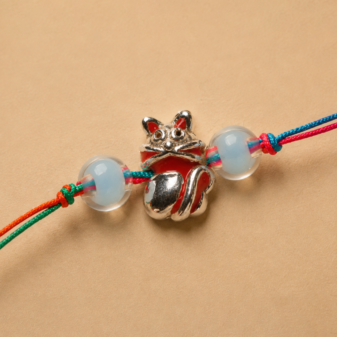 Premium 925 Silver Thread Rakhi
