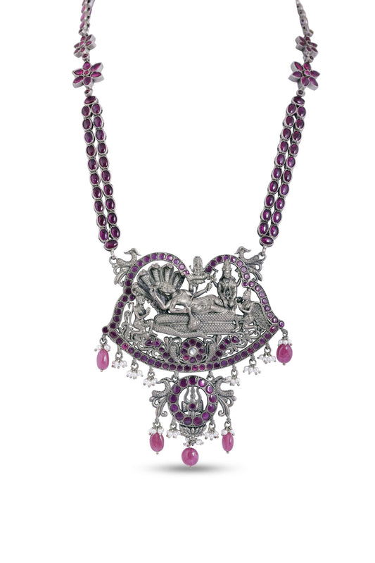 Guinea Silver Necklace image 0