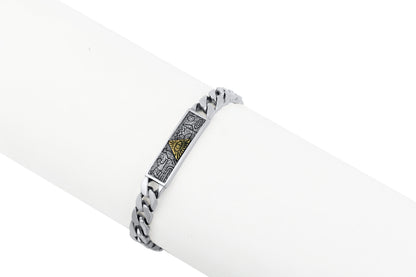Eye Cuban Chain Bracelet image 0