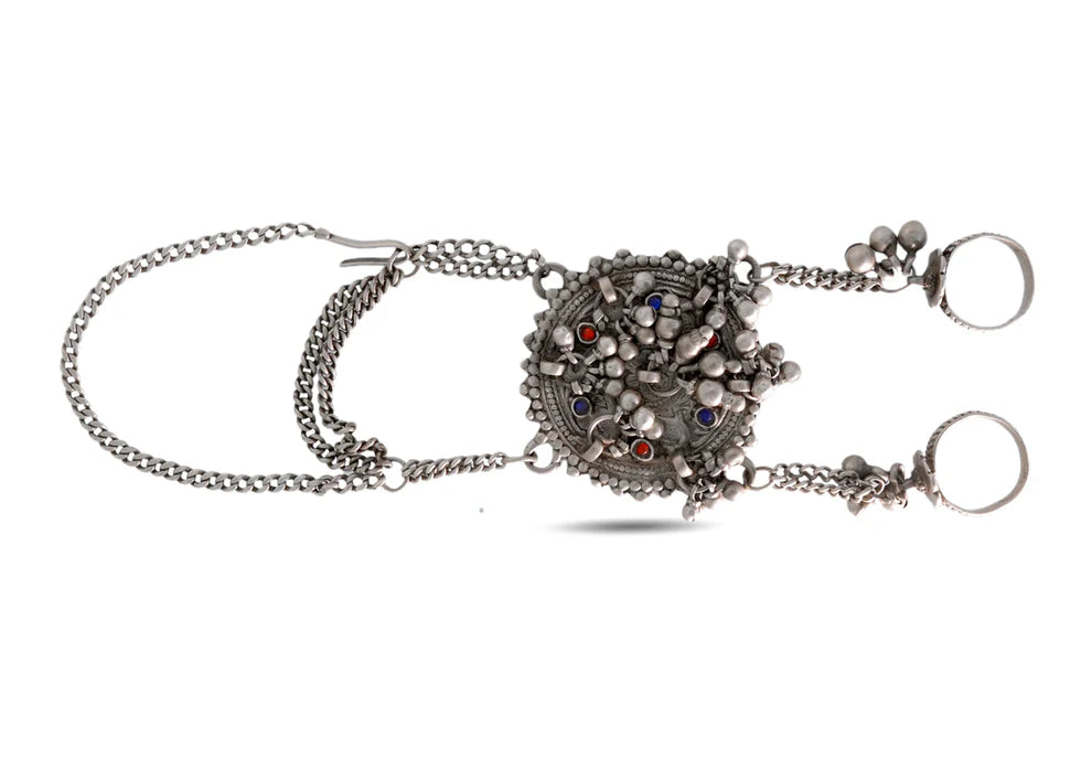 925 Silver Oxidized  Look Hathfool