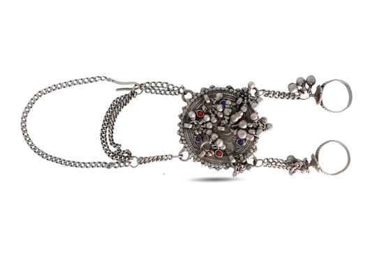 925 Silver Oxidized  Look Hathfool