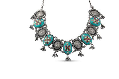 Oval Turquoise Neckpiece image 0