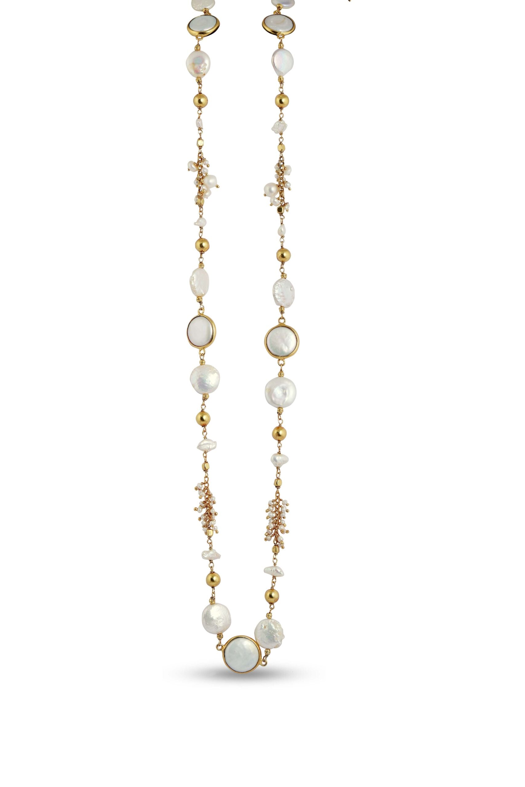 Sterling Silver Pearl Chain image 0