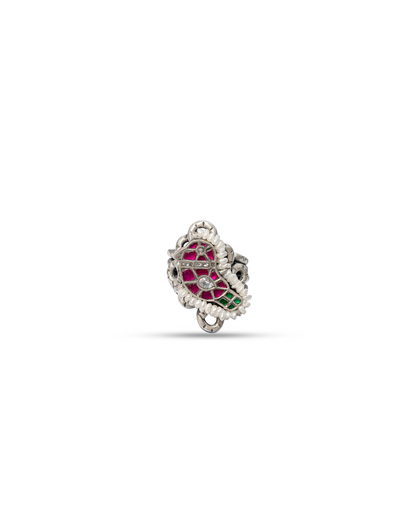 92.5 Silver Paisley Ring