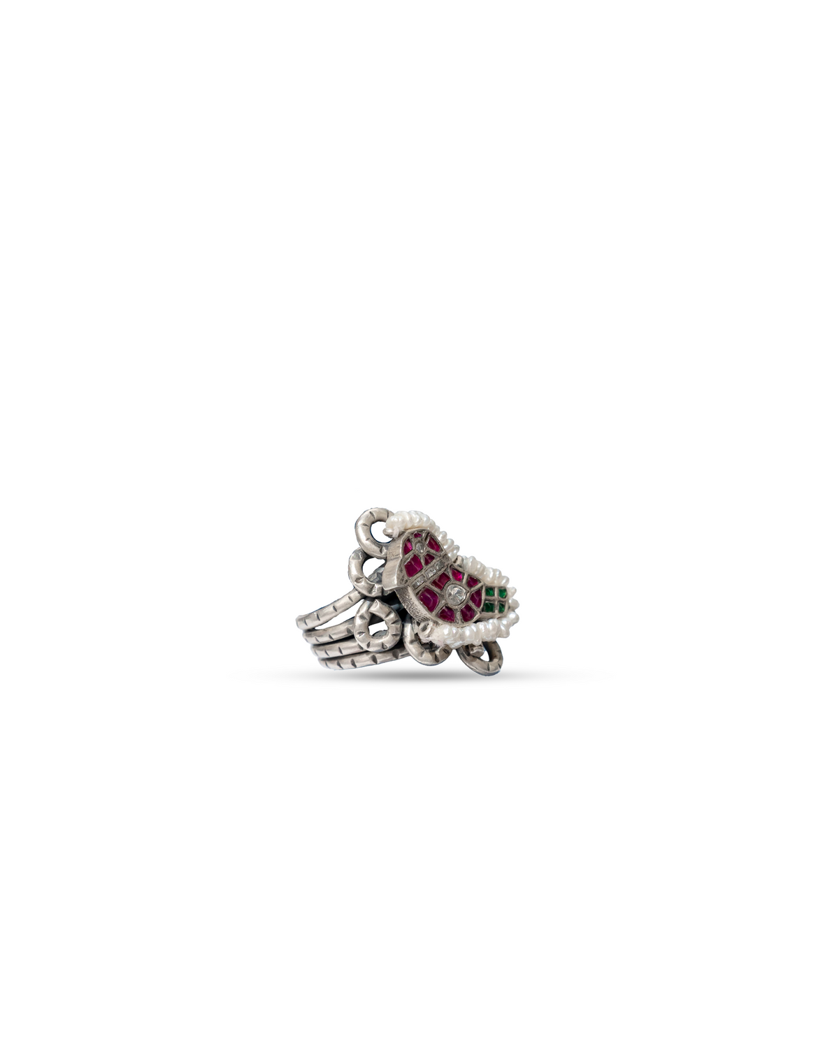 92.5 Silver Paisley Ring
