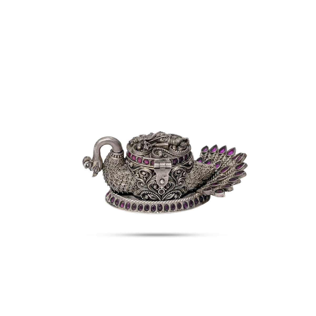 92.5 Silver Peacock Sindoor Daani