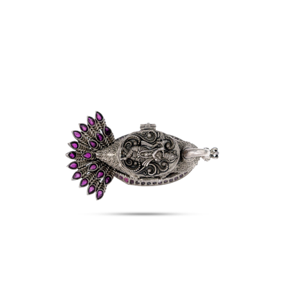 92.5 Silver Peacock Sindoor Daani