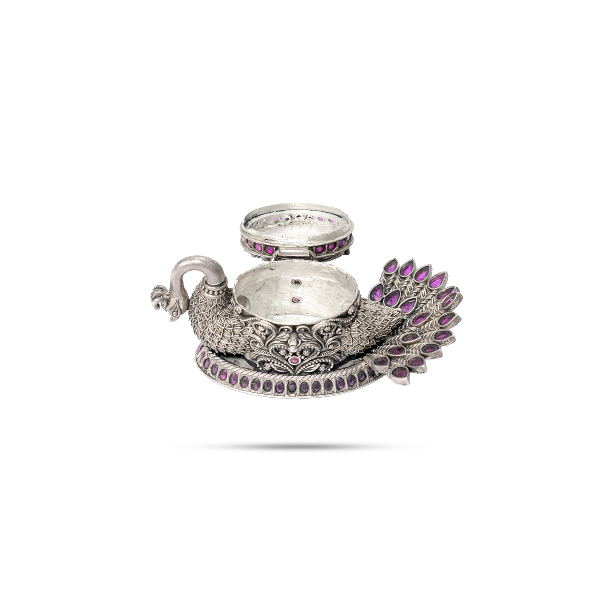 92.5 Silver Peacock Sindoor Daani