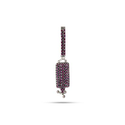 925 Silver Ruby Chabi Guccha
