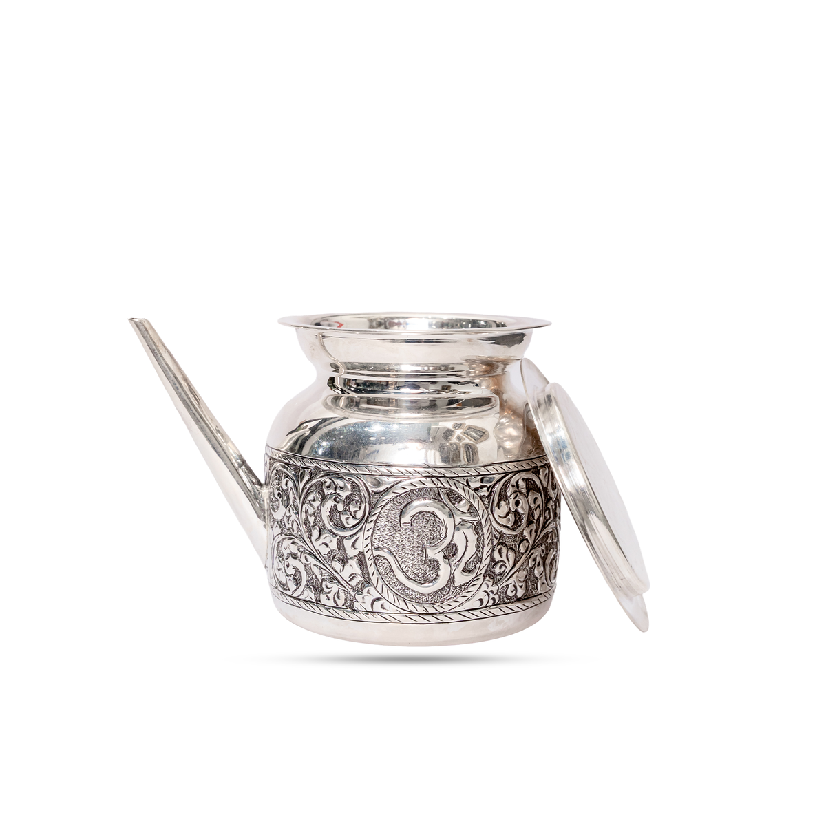 925 Silver Engraved  Karwa Chauth Lota