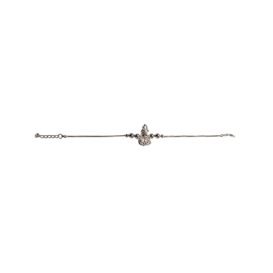 Elegant 925 Silver Rakhi