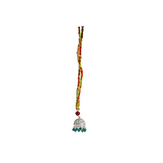 Silver Lumba Rakhi