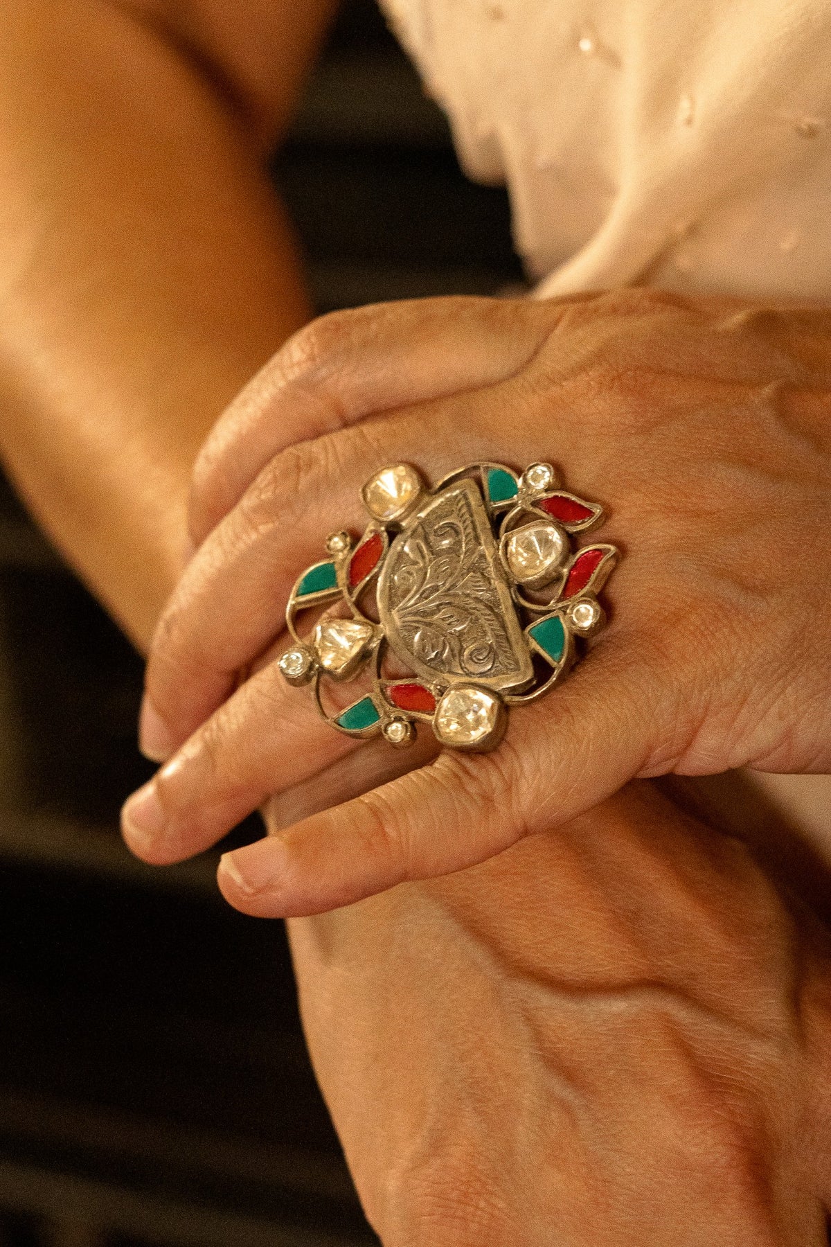 92.5 Gulnaar Heritage Ring