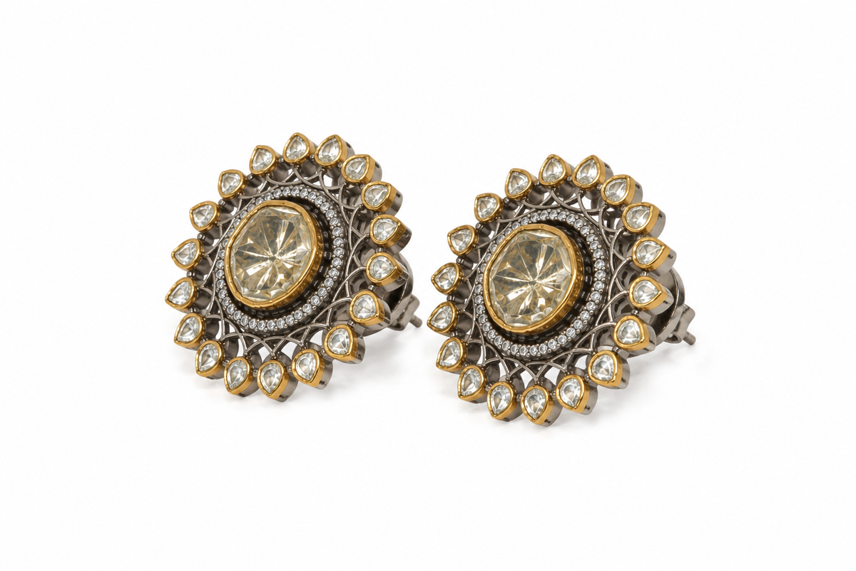 92.5 Noor Jaal Statement Earrings