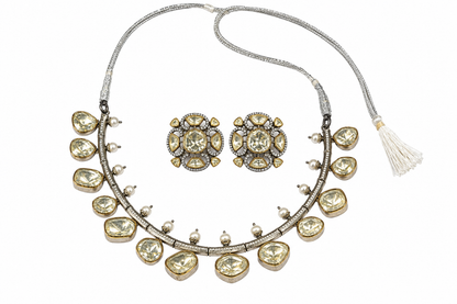 92.5 Ruhani Necklace with Earring set