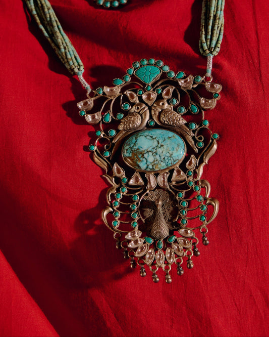 Artisan 925 Silver Turquoise Pendant