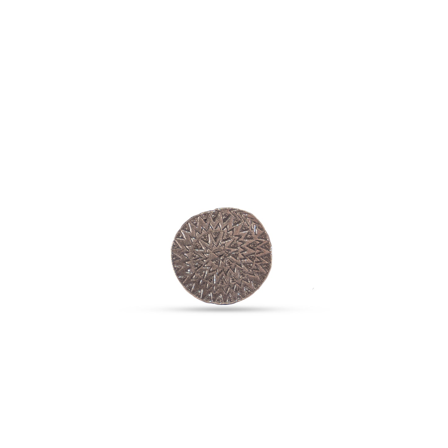 925 Silver Sunburst Geometric Statement Ring