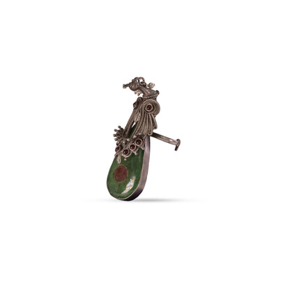 925 Silver Antique Peacock Ring