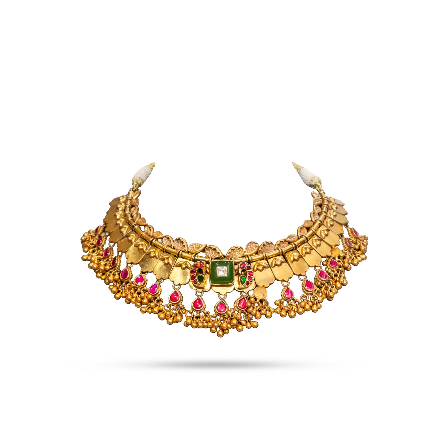 925 Silver Gold-Plated Choker Necklace