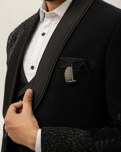 Art Deco Sail Brooch