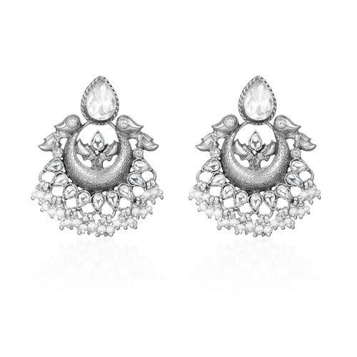 Chand Kundan Dangler Earrings