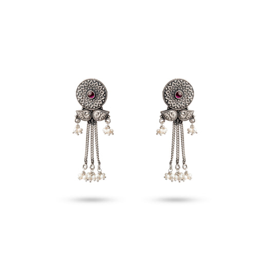 925 Elegant Bloom Earring
