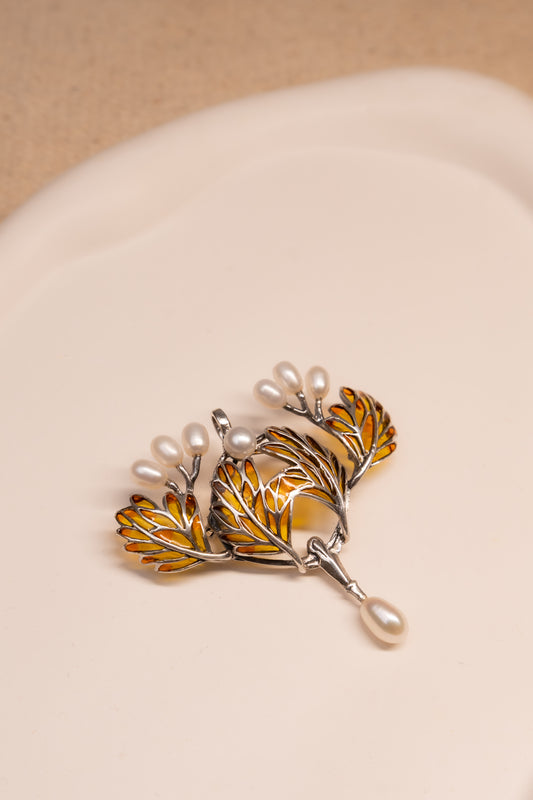 925 Heritage Grace Brooch