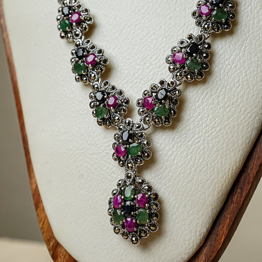 925 Radiant Essence Necklaces with Earring