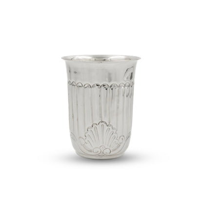 925 Silver Water Jug Set Elegant Floral Design