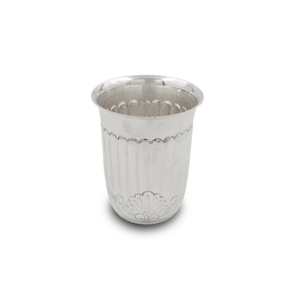 925 Silver Water Jug Set Elegant Floral Design