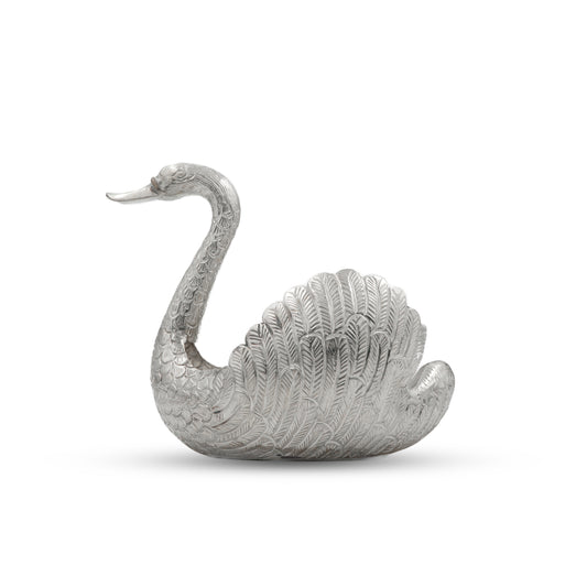 925 silver Swan Bowl Decorative Piece