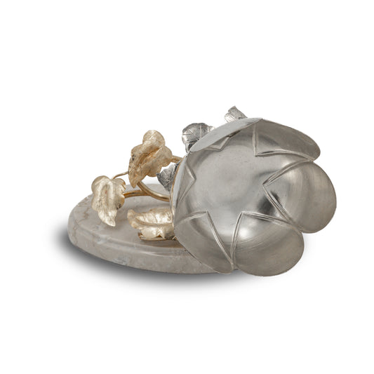 925 silver Rose Flower Decorative Showpiece