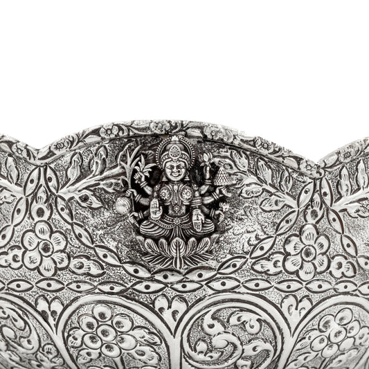925 silver Lakshmi Embossed Designer Bowl