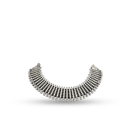 Banjara Collar 925 silver Tribal Necklace