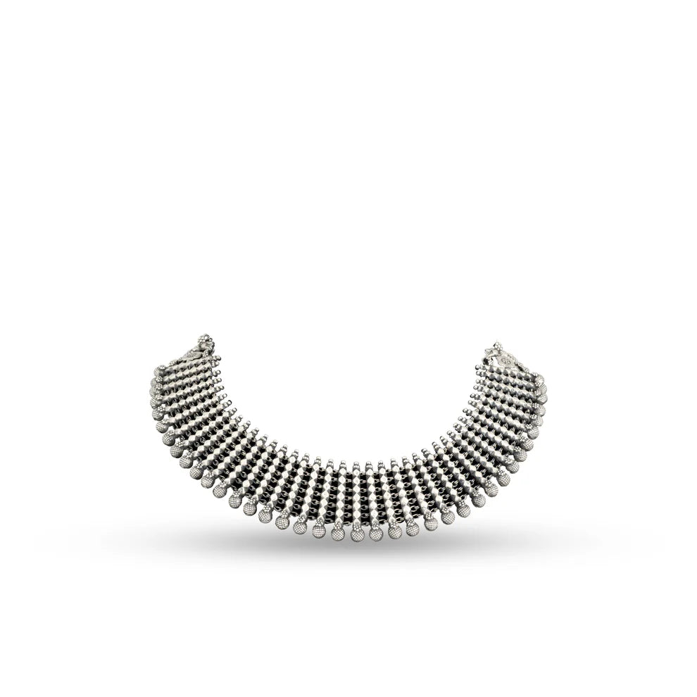Banjara Collar 925 silver Tribal Necklace