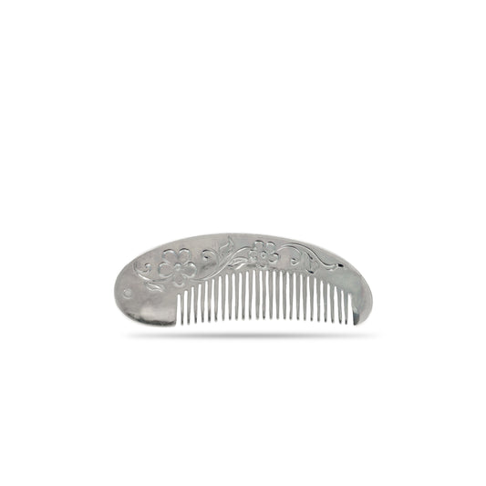 925 silver Floral Pattern Designer Comb