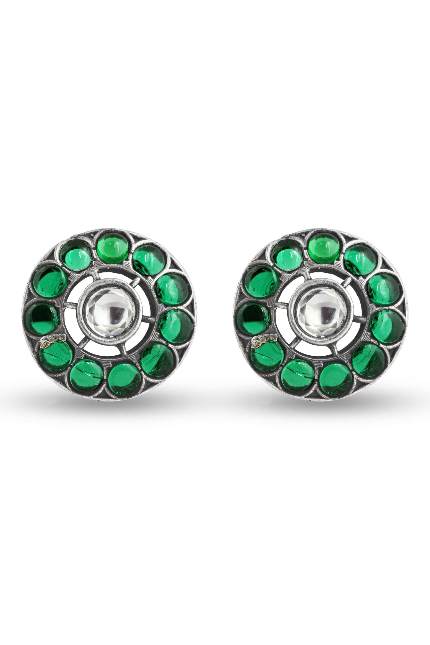 Amazing Green Luxury Designer Choker Set image 2